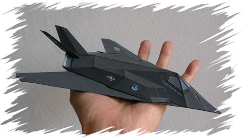 Flyable modern jets realistic 3d paper airplane models