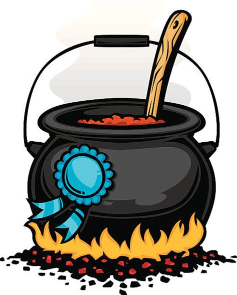 Royalty Free Pot Of Chili Clip Art, Vector Images & Illustrations - iStock