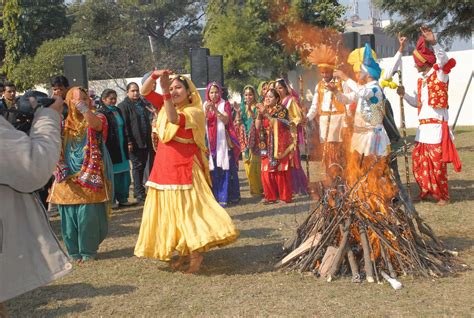 Lohri is a very popular festival in the Punjab, people celebrate the harvesting of the crop with ...