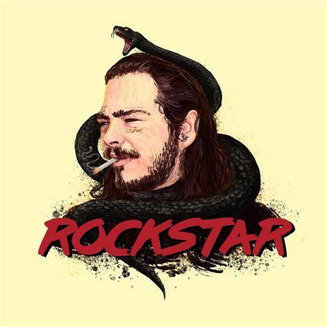 Post Malone - Rockstar on Behance