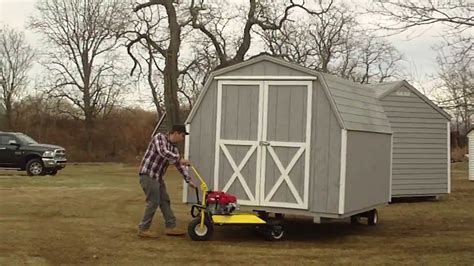 Ny Shed Co Shed mover in action - YouTube