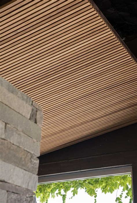 Timber Ceiling | Timber ceiling, Acoustic panels, Outdoor screens