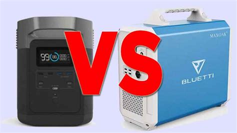 EcoFlow Delta VS Bluetti EB150: Full Comparison - Portable Generator