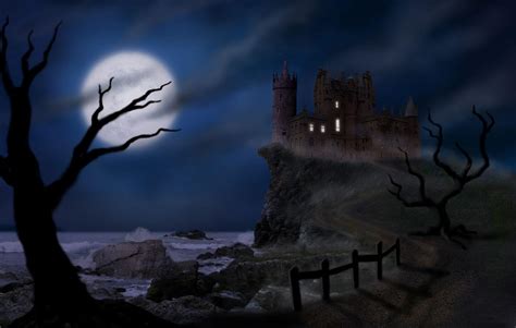 Haunted Castle Wallpapers - Top Free Haunted Castle Backgrounds - WallpaperAccess