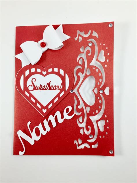 Personalized Valentines Day Card,Custom Valentines Card,Valentines Day ...