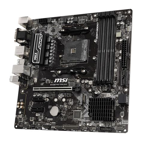 MSI B450M PRO-VDH MAX AMD Socket AM4 Motherboard - B450M PRO-VDH MAX | CCL