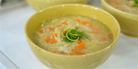 Lemon Chicken Soup with Orzo Recipe