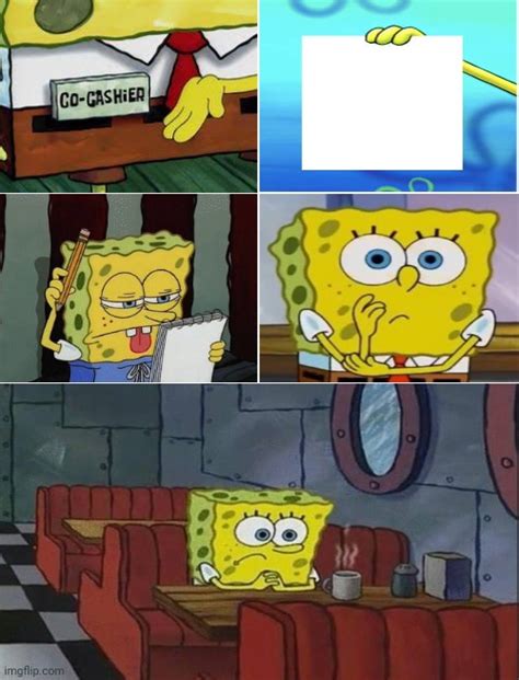 Spongebob thinking Blank Template - Imgflip