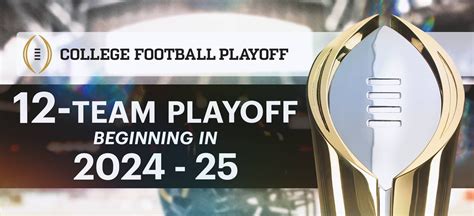 College Football Playoffs to expand to 12 teams in 2024-2025 season ...