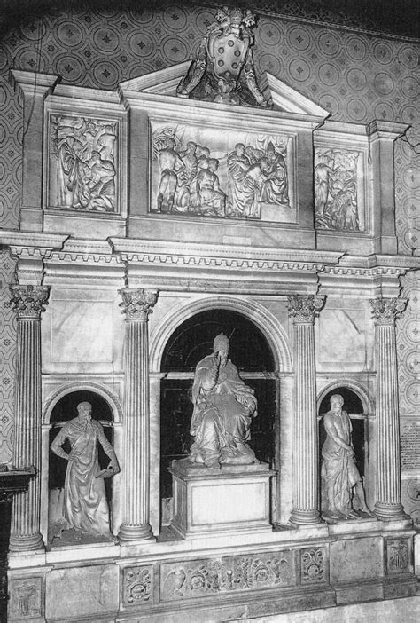 Tomb of Pope Clement VII, by Antonio da Sangallo the Younger. Santa Maria Sopra Minerva, Roma ...