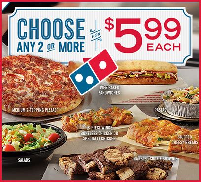 Dominos Pizza Coupons, Promotions, Specials - June 2020