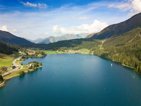 Davos stock image. Image of lake, davos, peak, calm - 138843197