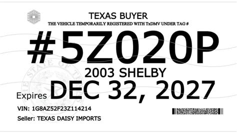 Texas DMV unveils ‘major design overhaul’ of temp tags tied to widespread fraud