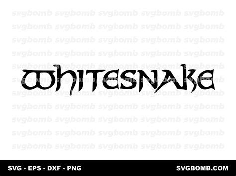 Whitesnake Logo SVG Image Vector | svgbomb