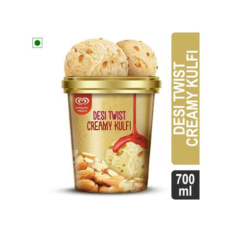 Kwality Walls Desi Twist, Creamy Kulfi Ice Cream Price - Buy Online at ₹230 in India