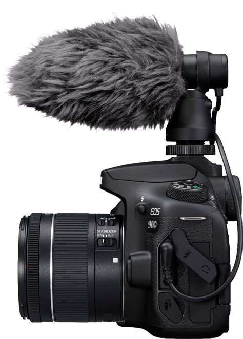 Canon EOS 90D DSLR Camera with EF-S 18-55mm Lens Video Creator Kit Black 3616C074 - Best Buy