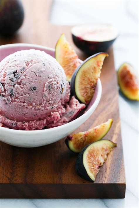 Fresh Fig Ice Cream with Chocolate Flecks – Love and Olive Oil