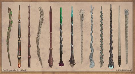 Harry Potter Wand Designs