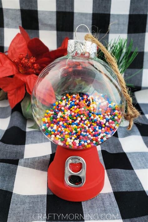 DIY Gumball Machine Ornament - Crafty Morning