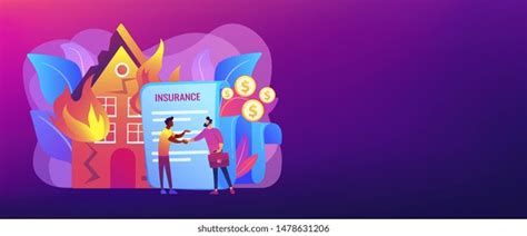 Burn House Flaming Building Insurance Agent Stock Vector (Royalty Free) 1478631206 | Shutterstock