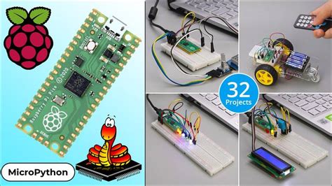 32 Projects with Elecrow Raspberry Pi Pico Advanced Kit