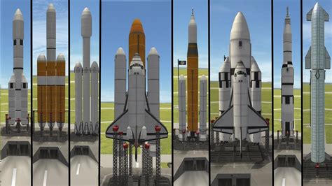 KSP: Top 10 Biggest Rockets Ever Made Re-created In Kerbal Space ...