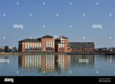 Waterfront at Preston Marina Stock Photo - Alamy