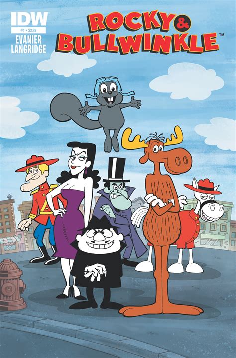 Rocky & Bullwinkle Series Announced By IDW Publishing