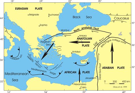 Geology of Turkey Maps and Diagrams