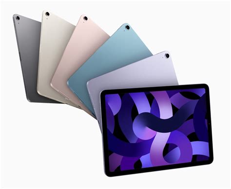 Apple unveils fifth-gen iPad Air with M1 processor, 5G, and new colors ...