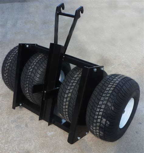 Steel Dolly Wheel Set 10K with EZ Stow Handles - Shed Hauler Outfitters ...