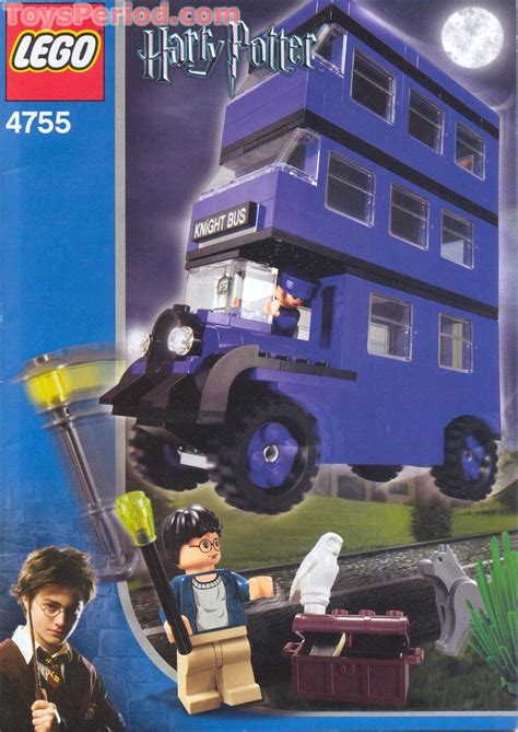 LEGO 4755 Knight Bus Instructions and Parts List