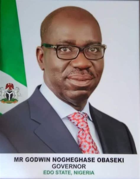 The Official Portrait Of Godwin Obaseki, Governor Of Edo State - Politics - Nigeria