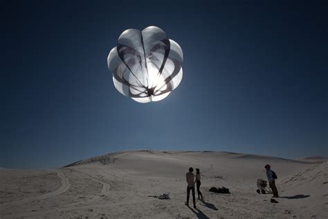 Tomás Saraceno, Aerocene, launches at White Sands Missile Range (NM, United States), 2015 ...