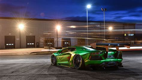 Lamborghini Wallpaper 4K Rainbow