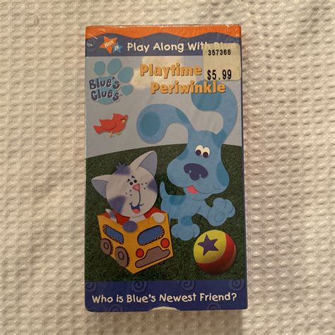 Nick Jr Blues Clues Playtime With Periwinkle Vhs Nickelodeon | The Best Porn Website