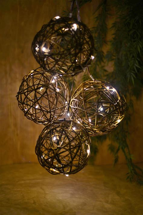 Grapevine String Lights 6ft Battery Operated 10CT Warm White LED