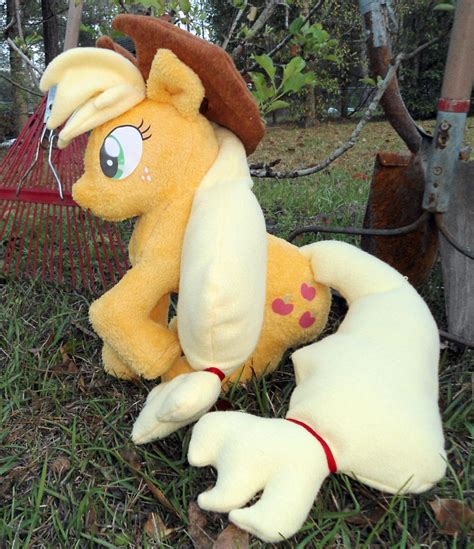 Applejack x Caramel 17" Plushies! | My Little Pony Trading Post