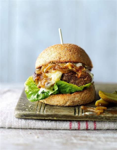 Healthier cheeseburger recipe | delicious. magazine