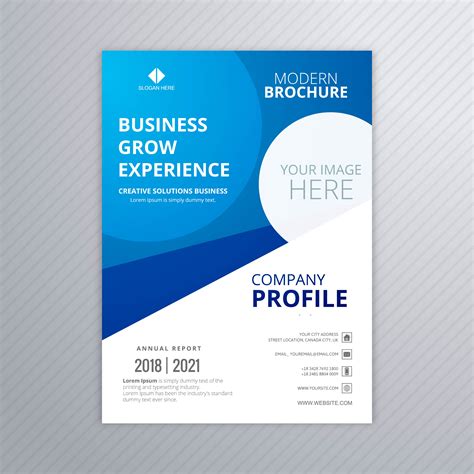Business professional brochure template design 258827 Vector Art at Vecteezy