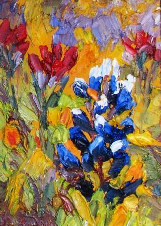 Bluebonnet Oil Painting at PaintingValley.com | Explore collection of ...