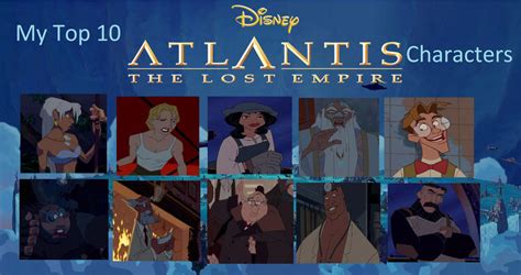 My top Ten Atlantis the lost empire characters by Janakin18 on DeviantArt