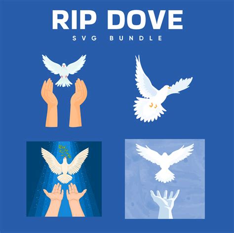 Rip Dove SVG Files | Master Bundles