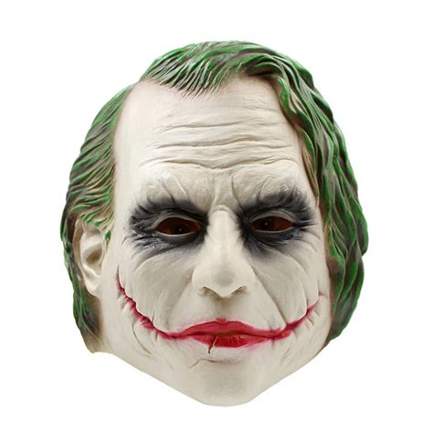 Joker Clown Mask Creepy Evil Scary Horror Halloween Party Masks Adult ...