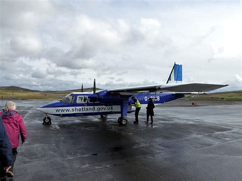 Boarding the Fair Isle flight at Lerwick... © John Lucas :: Geograph ...