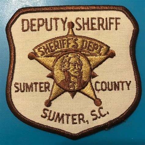 Sumter County Deputy Sheriff South Carolina SC Patch | Sumter, Sheriff deputy, Sheriff