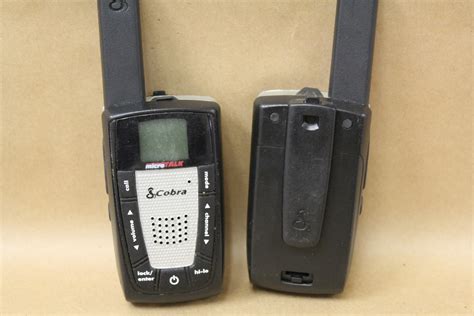 Cobra Microtalk Walkie Talkie Manual