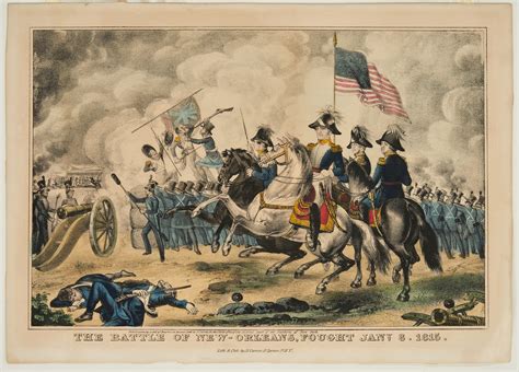 Lot 600: 5 Andrew Jackson and Battle of New Orleans Related Prints ...