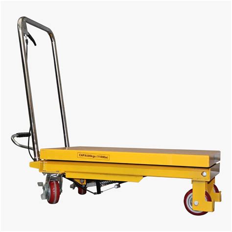 Manual Scissor Table - Rudra Material Handling Equipment Company