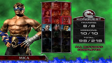 Mortal Kombat: Deadly Alliance (PCSX2) Konquest Mode #9 | Johnny Cage ...